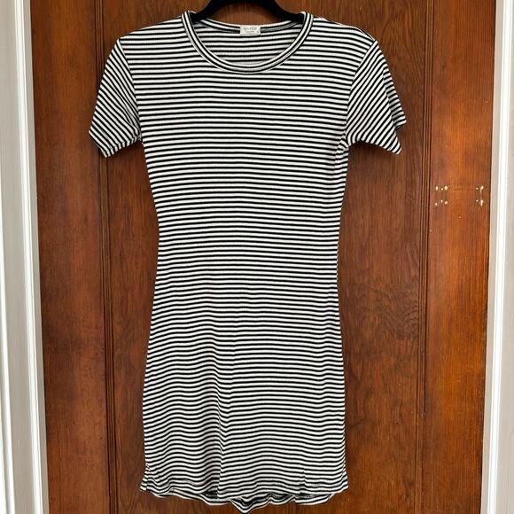 John Galt Brandy Melville Striped Knit Dress‎ Small Stretch Summer - Picture 1 of 5